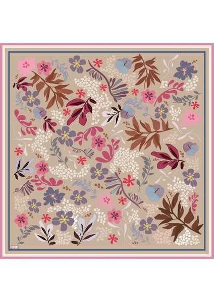 Luxury Twill Ipek Eşarp | 4043