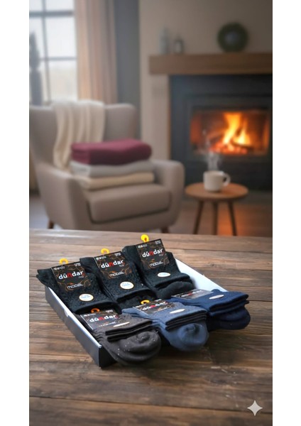 Dündar Unisex Modal Soket Çorap, Asorti, 12'li Kutu fiyatları