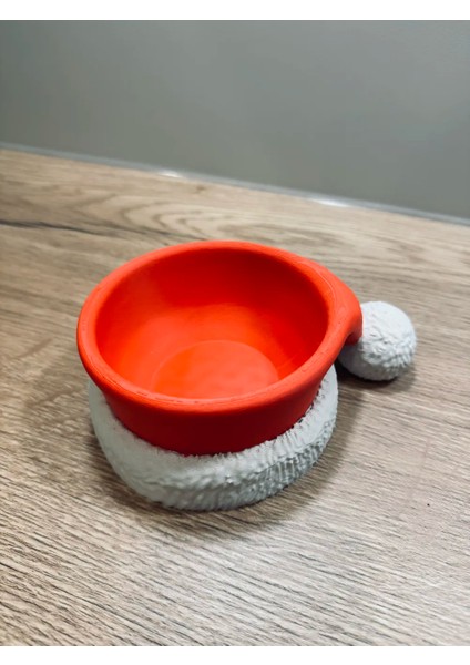 Yılbaşı Şapkalı Şekerlik / Kase – Noel Temalı Dekoratif Yılbaşı Kutusu modelleri