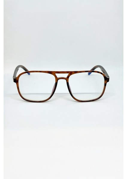 Mavi Işık Korumalı Unisex Gözlük Optik Uyumlu Blue Block Leopar Çerçeve fırsatları