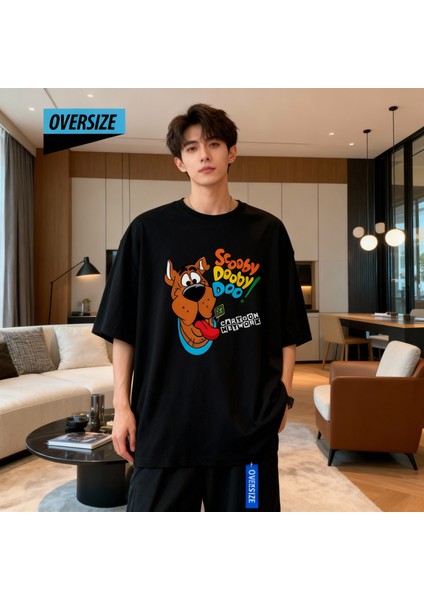 No Ghosts, Just Style Unisex T-Shirt %100 Pamuklu Siyah