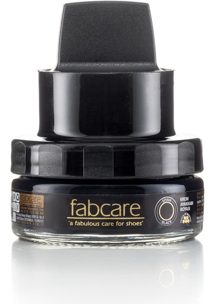 2 Adet Fabcare Ayakkabı Boyası Krem Siyah fiyatları