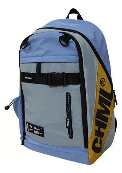 2 Adet Chimola Chmlr Light Blue 17'' Sırt Çantası