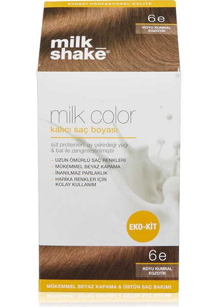 Milk Shake Milk Color Eko Kit Saç Boyası 6e (0.5 G) fiyatları