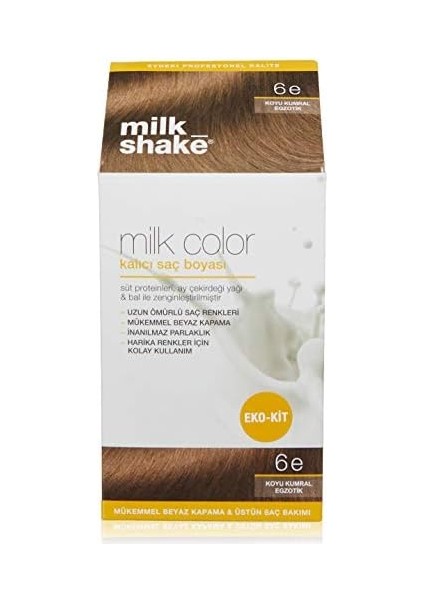 Milk Shake Milk Color Eko Kit Saç Boyası 6e (0.5 G) modelleri