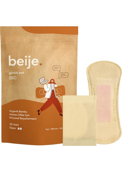 Beije 30&apos;lu Süper Günlük Ped fiyatları