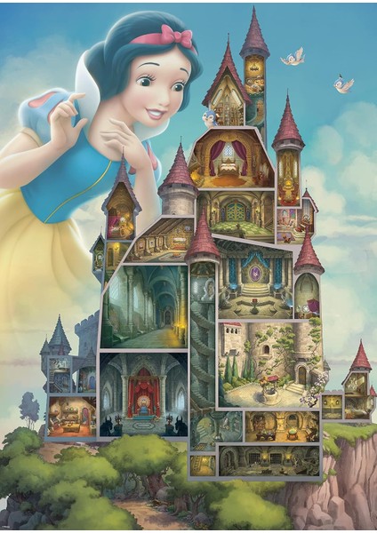 : Kar Beyazı Yetişkinler Için 1000 Parça Yapboz - 17329 - Her Parça Eşsizdir, Softclick Teknolojisi Parçaların Mükemmel Bir Şekilde Uyması Demektir, 27 x 20