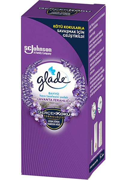 3 Adet Banyo Lavanta Yedek 10 ml