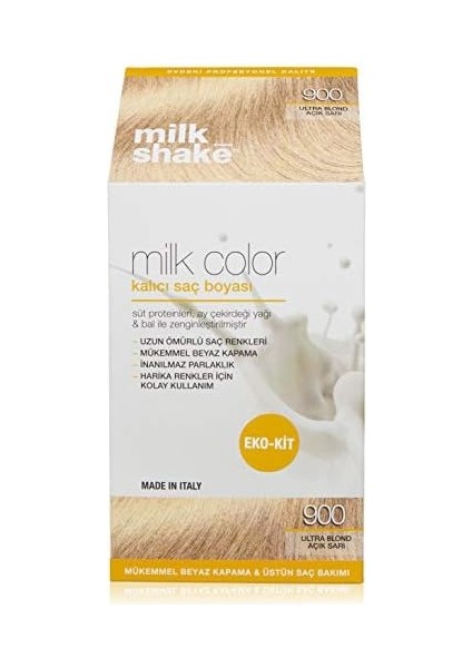 Milk Shake Milk Color Eko Kit Saç Boyası 900 (0.5 G) fiyatları