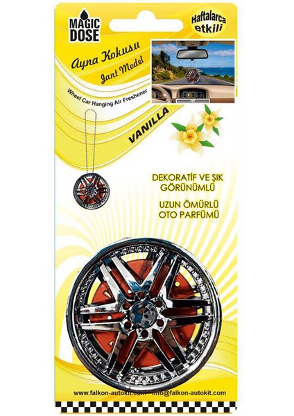 2 Adet Jant Oto Kokusu Vanilya fiyatları