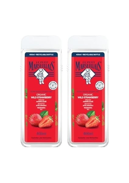 Le Petit Marseillais Lpm Duş Jeli Akdeniz Çileği 400 ml 1+1 Set