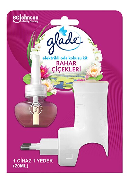 3 Adet Elektrikli Kit Oda Kokusu Bahar Çiçekleri