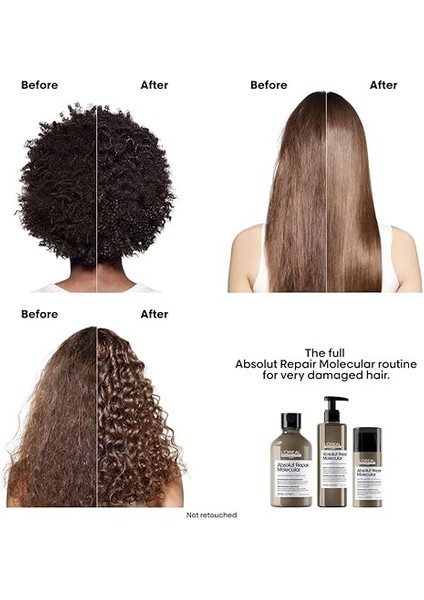 Professionnel Paris Serie Expert Absolut Repair Molecular Tüm Yıpranmış Saçlar Için Durulanan Serum 250ML modelleri