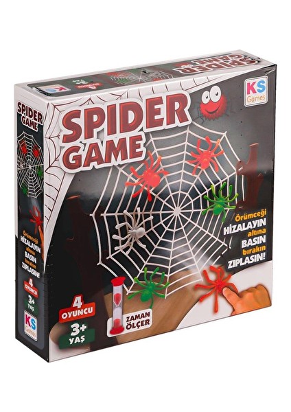 2 Adet Ks Games Spider Game Kutu Oyunu 25131