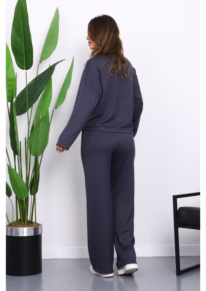 Füme Yanları Taş Detaylı Modal Takım fırsatları