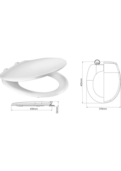 Kurulum Beyaz Klozet Kapağı modelleri