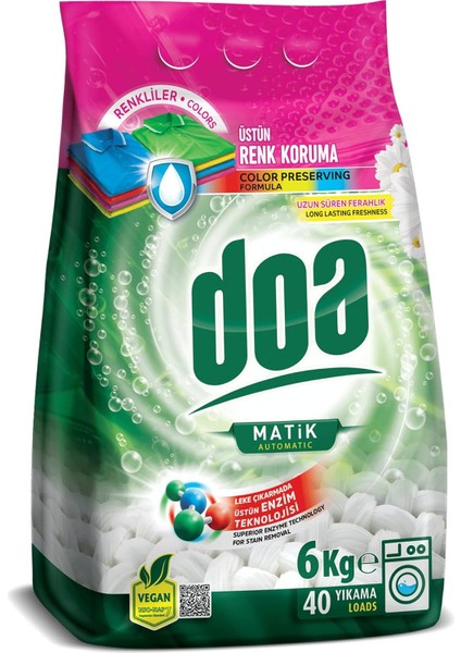 Doa Matik Deterjan Renkliler 6 kg