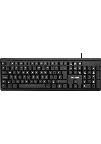 KB-741 F Klavye Siyah/gri USB 2 Metre Bakır Kablolu Tamamen Türkçe Örgülü Kablolu (F Klavye Türkçe) fiyatları