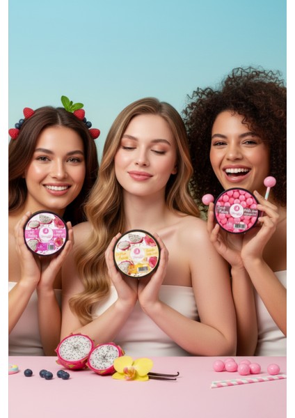 Orman Meyveli + Ekvator Vanilya Sütlü + Sakızlı El Ayak Bakım Peeling Seti 200ML x 3 Adet fiyatları