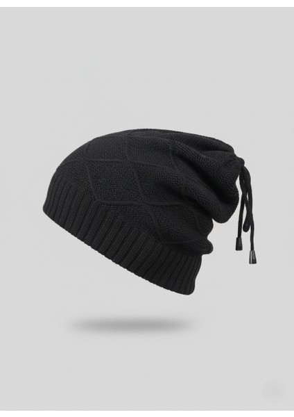 Popüler Ipli Sarkmalı Hip Hop Slouchy Bere Unisex