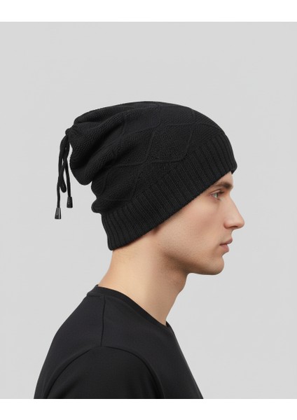 Popüler Ipli Sarkmalı Hip Hop Slouchy Bere Unisex modelleri