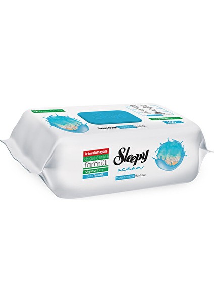 4 Adet Sleepy Yüzey Temizlik Havlusu Okyanus Ferahlığı 100'LÜ