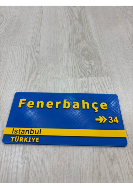 Fenerbahçe Sokak Tabelası