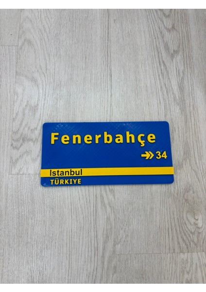 Fenerbahçe Sokak Tabelası fiyatları