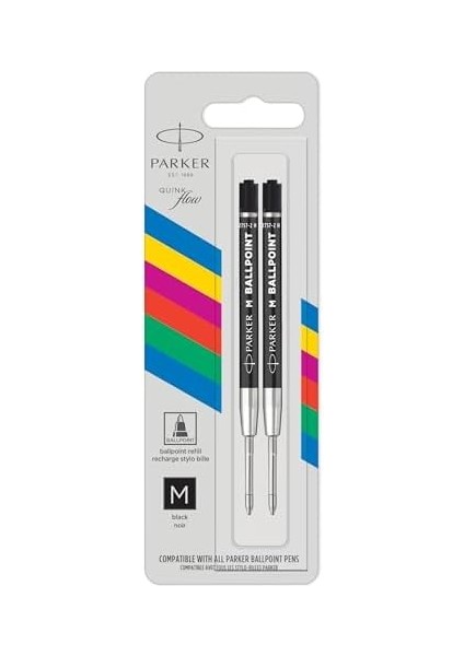 Pk Ekonomik Tükenmez 2&apos;li Bls, M Uç, Siyah modelleri