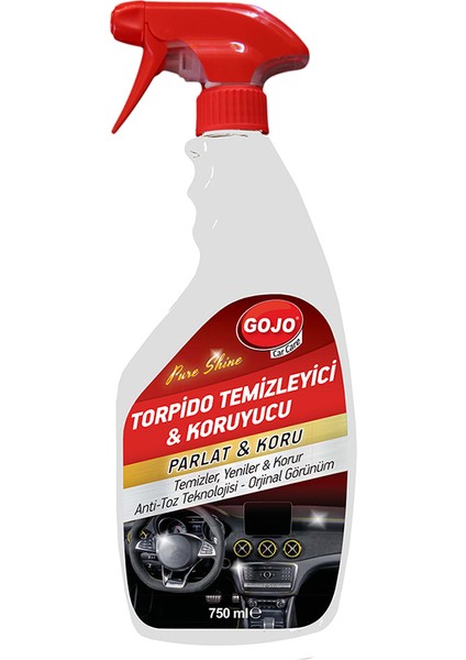 3 Adet Gojo Torpido Temizleyici ve Koruyucu 750 ml fiyatları