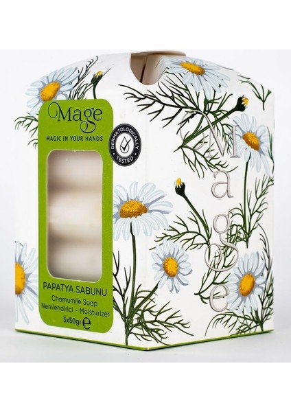 Papatya Sabunu 3'lü modelleri