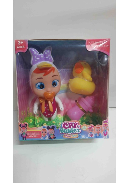 Cry Babies Ağlayan Bebekler Sessiz Küçük Boy 12-13 cm