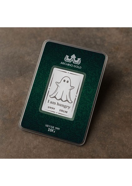 Ilhamın ve Sonsuzluğun Simgesi Olan Ruh Temalı Hediyeye Özel 10 Gram 999 Ayar Gümüş KÜLÇESI-758