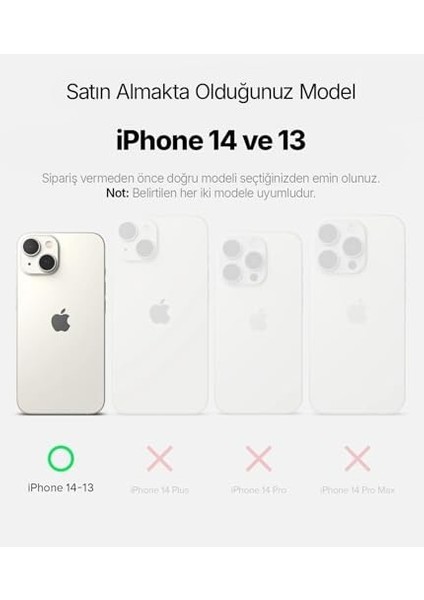 13 ve 14 Için Serisi ile Uyumlu Kablosuz Şarj Destekli Arkası Mat Silikon Kılıf Yükseltilmiş Lens Çerçeveli ve Metal Tuş Takımlı Ultra Güçlü Koruma Kılıf (Siyah, 13-14) fiyatları