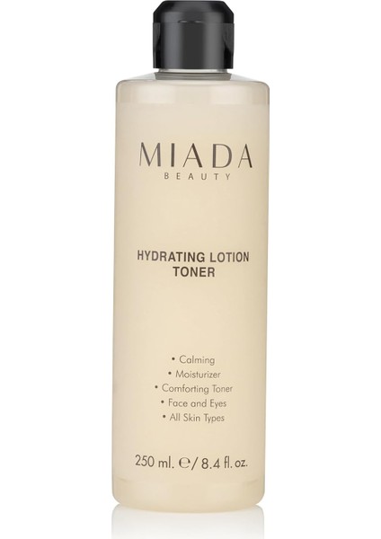 Miada Beauty Hydrating Lotion Toner - Nemlendirici ve Yatıştırıcı Losyon Tonik 250 ml