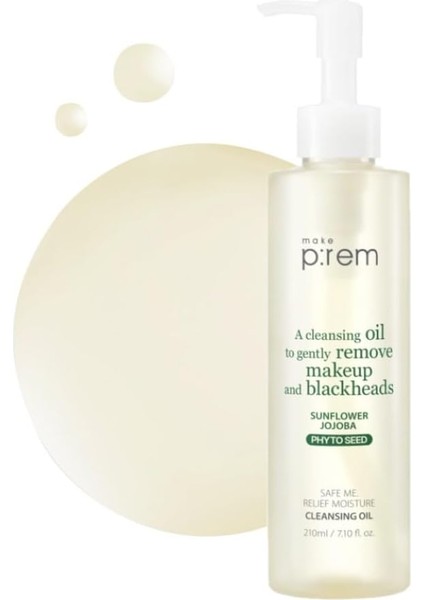Make P:rem Safe Me. Moisture Cleansing Oil 210ML Temizleyici Yağ modelleri