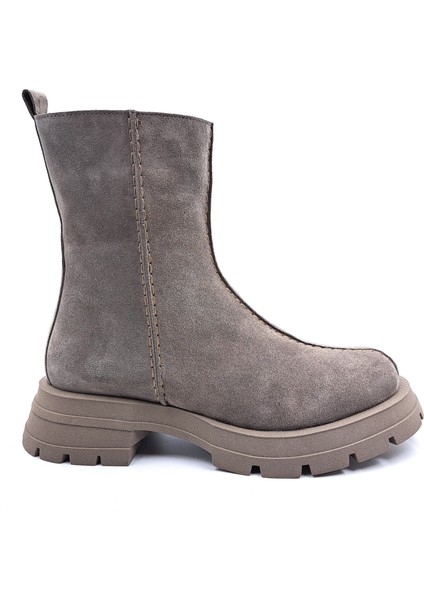 Cassido C1138 Hakiki Süet Deri Vizon Renk Kadın Bot fiyatları