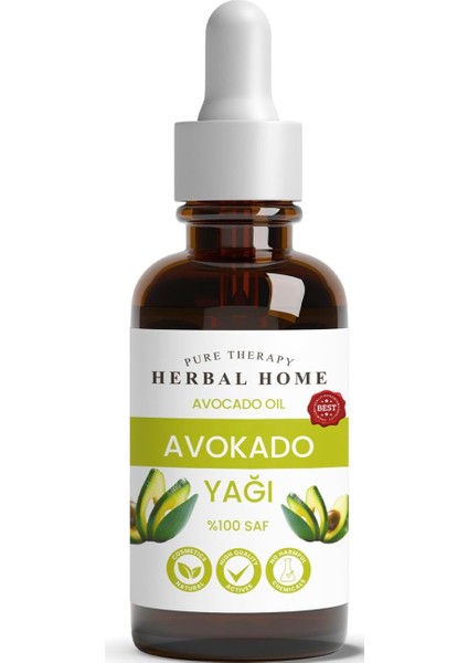 Herbal Home Saf Avokado Yağı 20 ml