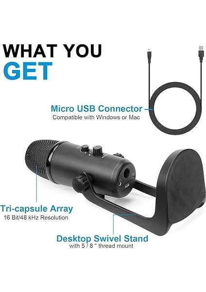 BY-PM700 USB Canlı Yayın Mikrofonu, Standart fiyatları