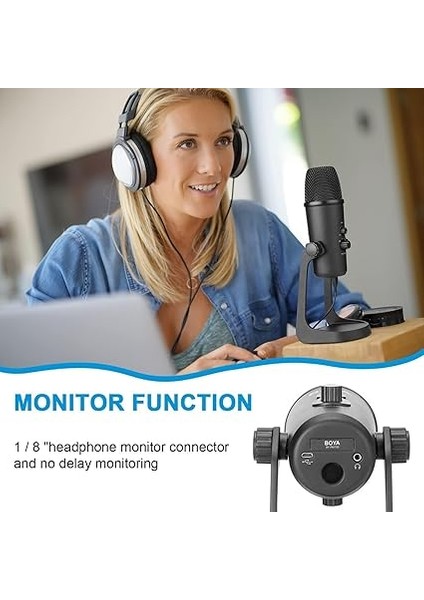 BY-PM700 USB Canlı Yayın Mikrofonu, Standart fırsatları