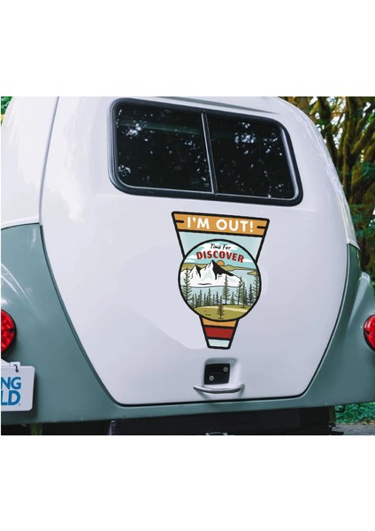 Kamp, Off Road, 4x4, Doğa, Manzara, Adventure Sticker, Araba Oto Motosiklet Karavan Pickup Arazi Suv 02179 fırsatları