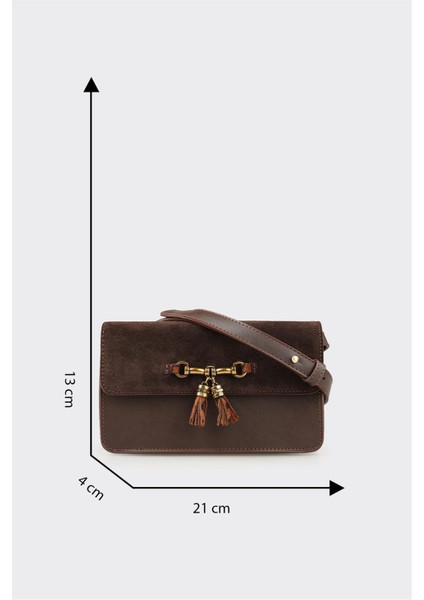Kahve Kadın Küçük Çapraz Çanta indirimleri