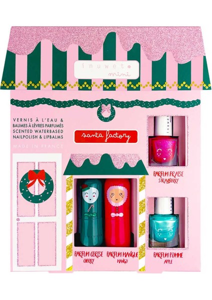 Maison Charlotte Noel Evim - 2li Lip Balm ve 2li Oje Seti VINCC24