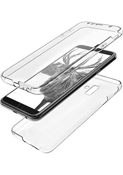 J6 Için Kılıf 6 Tarafı Tam Full Koruma 360 Clear Soft Şeffaf [ J6 ile Uyumlu Kılıf - Şeffaf] modelleri