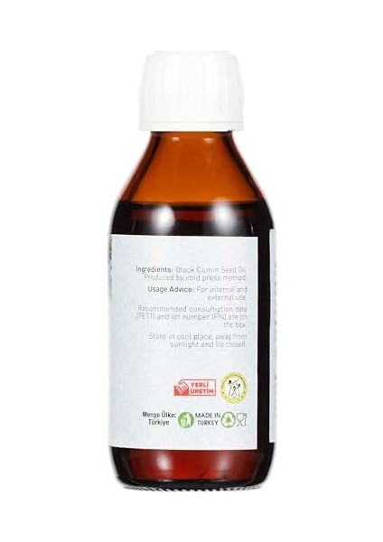 Hünnap Çörekotu Yağı - Likid 100 ml