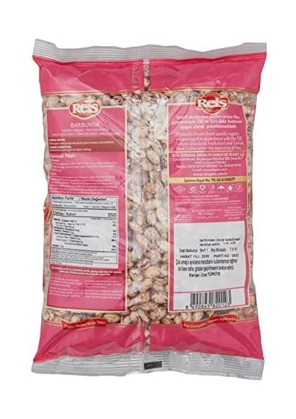 Reis Barbunya Fasulye 1 kg fiyatları