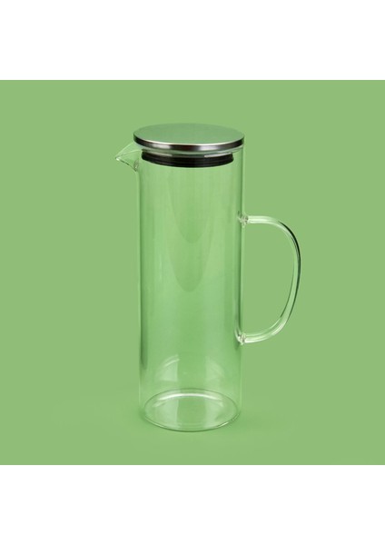 Borosilikat Cam Sürahi - Şeffaf - 1,2 Lt