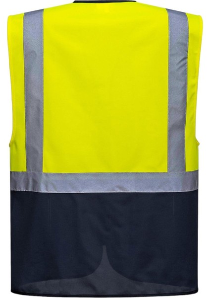 C 476 Reflektörlü Mühendis Yeleği (Sarı/lacivert) fiyatları