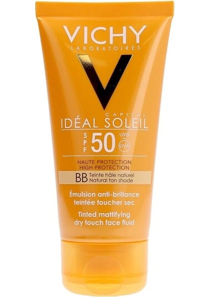 Ideal Soleil Bb Mattifying Dry Touch Spf 50+ Sun Cream (Karma ve Yağlı Cilt) 50 ml
