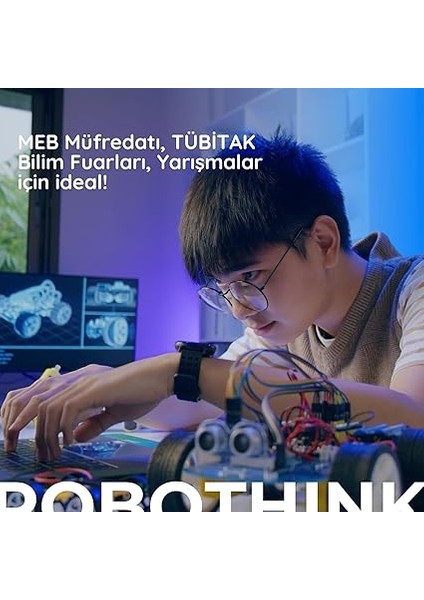 Robotik Kodlama Seti 145 Pcs (Arduino Temelli - Kutulu ve E-Kitaplı) indirimleri